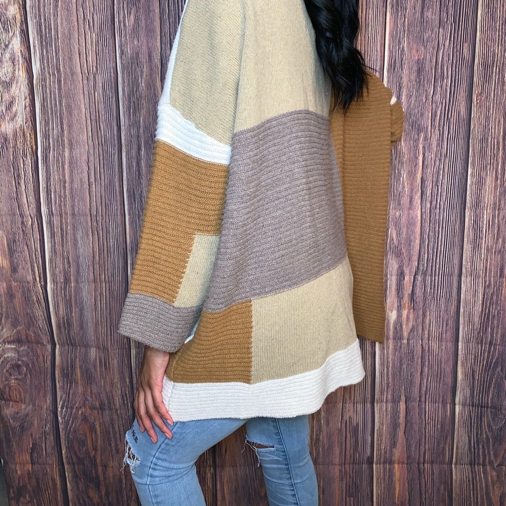 BD Collection Color-block Cardigan
